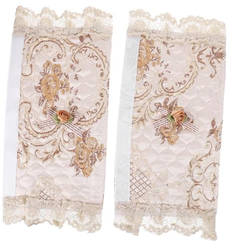 ROMISBABA 1Paio Coperture Protettive per Frigorifero Rosa Coperture per Ricamo e Decorazioni Facili da Installare e Lavabili Aggiungi