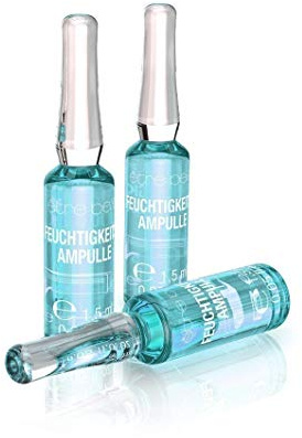 être belle Cosmetics; Feuchtigkeits-Ampullen 10 x 1,5 ml; Gesichtsserum mit Hyaluronsäure; veganes, feuchtigkeitsspendendes Feuchtigkeitsserum