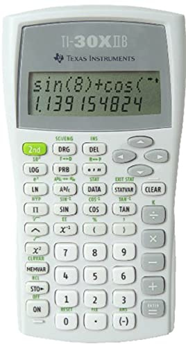 TI-30 X II B naturwissenschaftlicher Rechner - SET Taschenrechner inklusive CalcCase Tiny Schutztasche + Garantieverlängerung auf 60 Monate