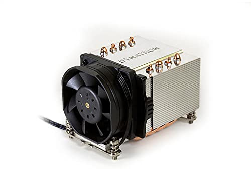 Inter-Tech A-24 hochwertiger CPU-Kühler für Prozessor AMD Socket AM4, AMD A, Durchmesser 6cm, 1500 U/min