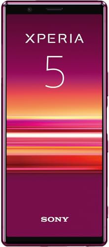 Sony Xperia 5 Bundle, 6.1” FHD+ HDR OLED 21:9 Display, 6GB RAM, 128GB Speicher, Rot + gratis 64 GB Speicherkarte [Exklusiv bei Amazon DE]