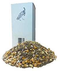 Bearded Hen - Wild Turkey Scratch Feed Supplement - All Natural Vitamin Fortified w/Oyster Shell Calcium - Game Bird Attractant (18 Pounds)