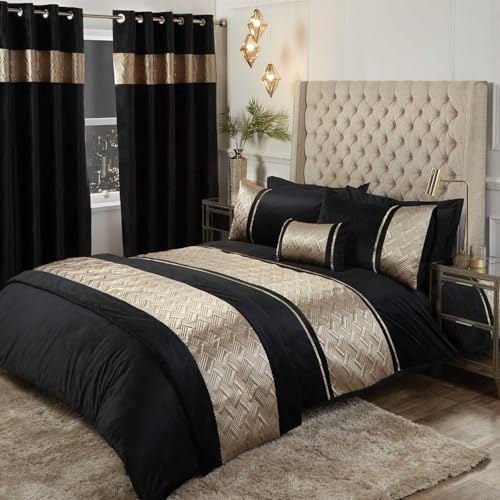 Rapport Home Capri Bettwäsche-Set für Einzelbett, goldfarben