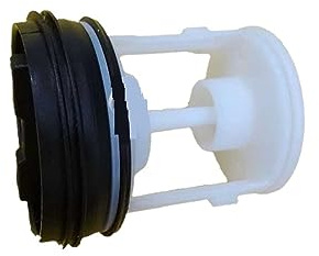 NieKe 1 Stück, kompatibel mit Haier Waschmaschine Filter Entwässerungspumpe Abdeckung Filter Abwasserkappe Filterstopfen XQG70-1279 XQG70-HB1486
