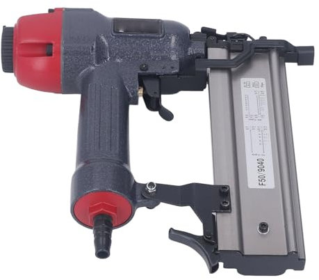Clavadora Neumática, Pistola de Clavos de Aire de Aluminio de Alta Eficiencia 2 en 1 para Clavos F50