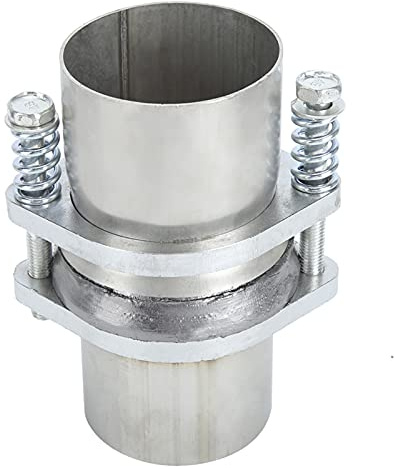 Tubo de brida universal de acero inoxidable 304 de 3 pulgadas,Tubo de reparación de brida,Reparación de tubería de brida de perno de resorte de escape de fijación rápida,Perno de