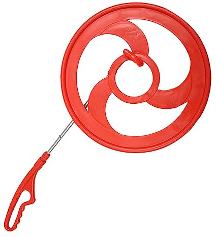 VICASKY Rollspielzeug Aus Kunststoff Lustiges Rollkreisspielzeug Mit Eisenreifen Pädagogisches Rollringspielzeug Für Spielende Junge Mädchen Rollreifen Für Praktisches Spielzeug Kreatives