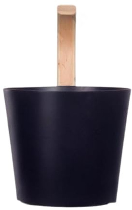 Qianly Secchio E Mestolo per Sauna, Contenitore Da 5 Litri, Set di Accessori per Sauna di E Versatile, Attrezzatura per Bagno E Sauna.