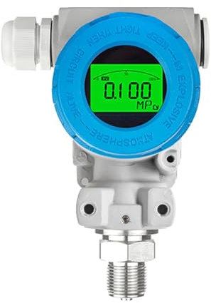 M20-1,5, G1-2 Gewinde LCD Edelstahl Digitalanzeige Drucktransmitter 2088 Drucksensor 100bar 1Stk(G1-2 thread,0-300bar 4-20mA)