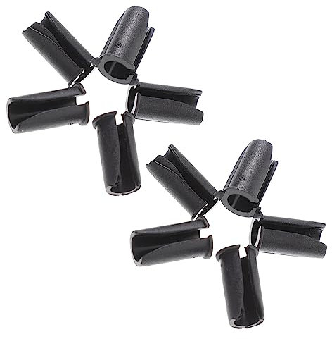 WHAMVOX 10pcs U-shaped Cable Clamp for Bicycle Brake and Derailleur Housing Plastic Tube Guide Clips Adjustable Hose Management for Mountain Bikes and Cycling Accessories