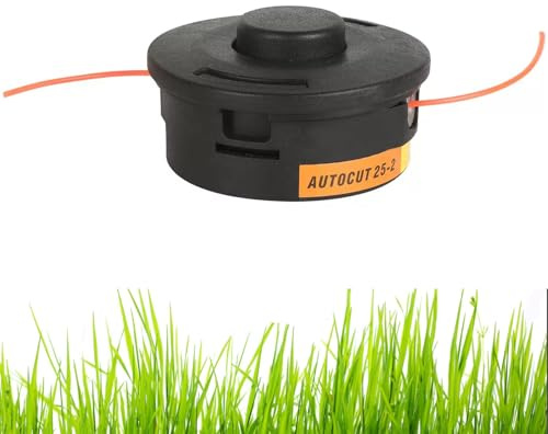 Cabezal de corte para Stihl Autocut 25-2, M10x1.0 40027102108 Cabezal de hilo Cabezal de desbrozadora para Stihl FS55 FS85 FS56 FS70 FS80 FS90 FS100 FS110 FS130 FS240 FS250, Cabezal de corte de