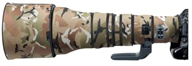 Copriobiettivo per Nikon Z 800 mm F/6.3 VR S mimetico custodia protettiva per obiettivo fotocamera (colore #MC Camouflage - impermeabile) copertura antipioggia
