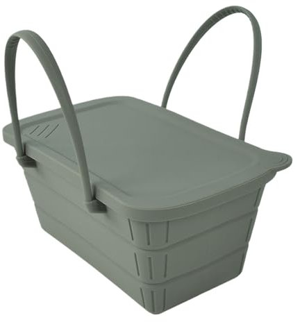 Cubitera plegable para enfriar bebidas de vino, 3700 ml, enfriador plegable a prueba de fugas, contenedor portátil para picnics al aire libre, camping, playa, canotaje, bodas