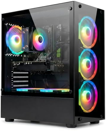STGsivir PC Gamer Fixe, Core i7, RX 580 8G, 16G RAM, 1T SSD