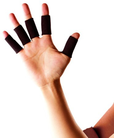LP Support 653 Fingerbandagen - Fingerband, Größe:Universalgröße, Farbe:schwarz