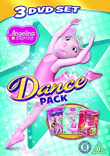 Angelina Ballerina: Dance Pack (triple pack - The Nutcracker Sweet, Pop Star Girls, Ballerina Princess) [DVD]