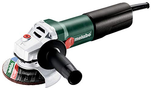 Metabo 610035900 - Smerigliatrice angolare WQ 1100-125, diametro disco: 125 mm, 1100 W, funzione cambio rapido