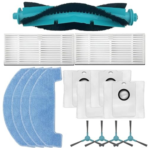 FUBESK Piezas de repuesto para Conga 2499 para Ultra Home para Titani para Atvel para SmartGyro R80 Base Robot Aspirador Kit de accesorios con cepillo principal, filtros, paños de fregona, bolsas de