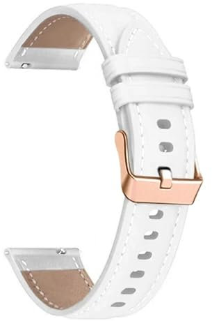 FFHAO 18 mm Lederarmband für Huawei Watch GT 4 41 mm Smartwatch-Armband für Huawei Watch GT4 41 mm Armband Correa Watchbands, For Vivoactive 3S 4S, Achat