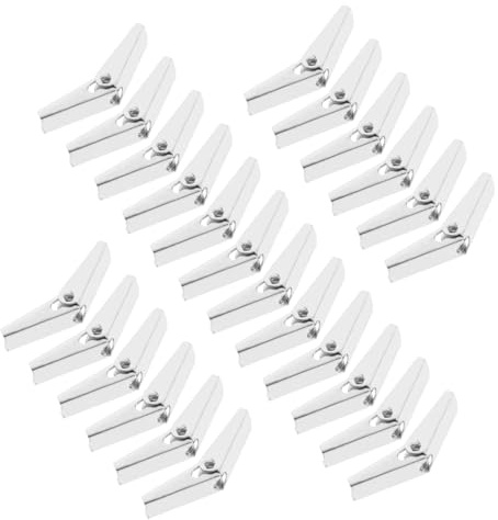 VILLFUL 24piezas Tornillos Pernos De Palanca Resorte Tuercas De Anclajes De Alta Resistencia Fácil Instalación