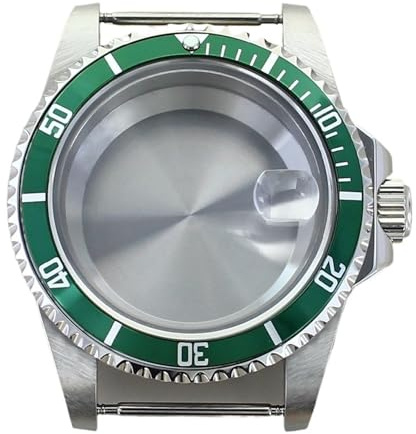 1st 38MM vintage klockfodral stålarmband for Nh35 NH36 NH34 4R36 Movt fodral delar(5)