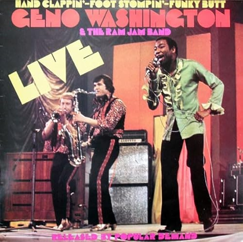 HAND CLAPPIN' FOOT STOMPIN' FUNKY-BUTT...LIVE LP UK PICCADILLY 1966