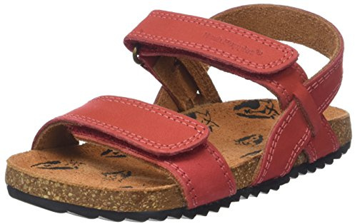 Hush Puppies unisex barn Boeme Peeptoe sandaler, röd - 24 EU
