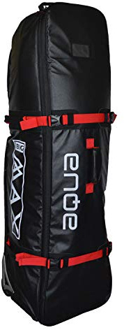 Big Max Aqua TCS Golf Travelcover Reisetasche Wasserdicht (Schwarz/Rot)