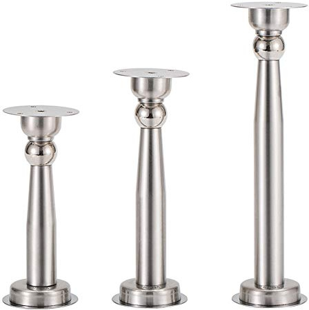 Beofine Edelstahl Magnet Türstopper, Boden Oder Wand Montiert Montiert Magnetische Türstopper Schlafzimmer Badezimmer Edelstahl Optik Tür Halter 195mm