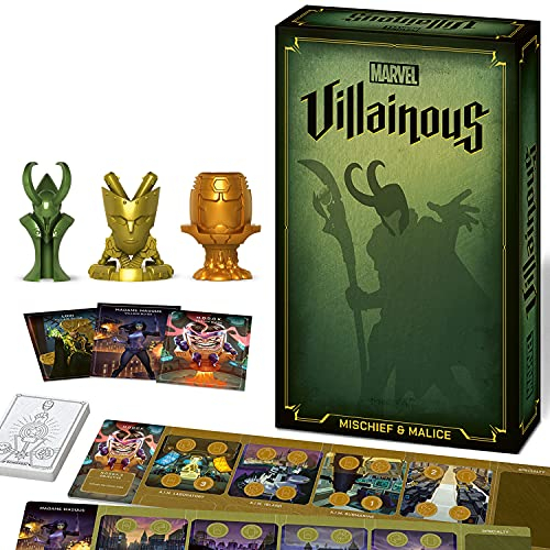 Ravensburger Marvel Villainous: Mischief & Malice Strategie-Brettspiel für Kinder ab 12 Jahren - Das erste Marvel Villainous Expandalone