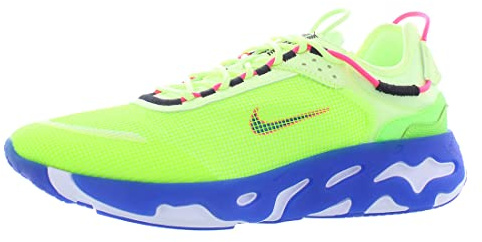Nike React Live PRM Herren Running Trainers CZ9081 Sneakers Schuhe (UK 7 US 8 EU 41, Football Grey Laser orange 001)