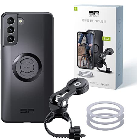 SP CONNECT Fahrrad-Handyhalterung | SPC+ | Handyhalter für Fahrradlenker | Fahrradhandyhalterungen für alle Smartphone Handys wie iPhone Samsung | Mountainbike Rennrad Handy Halterung