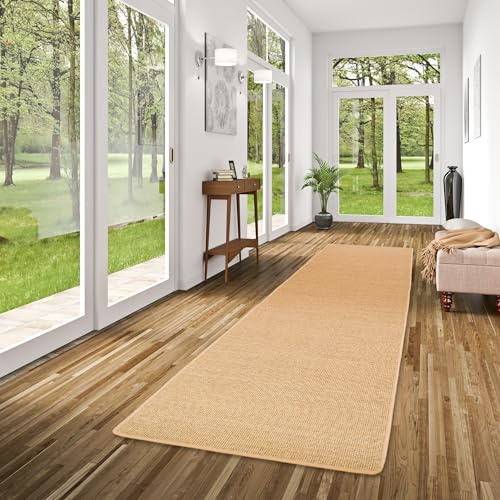 Snapstyle Sisal Teppichläufer - Robust & Ökologisch - Vielfältige Farben und Größen - Ideal für Wohnzimmer, Flur und Diele - Natürlich & Stilvoll