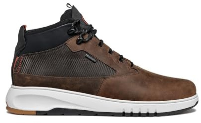 Geox U Aerantis 4x4 B ABX - Botines para Hombre, Marrón Dk Coffee, 39 EU