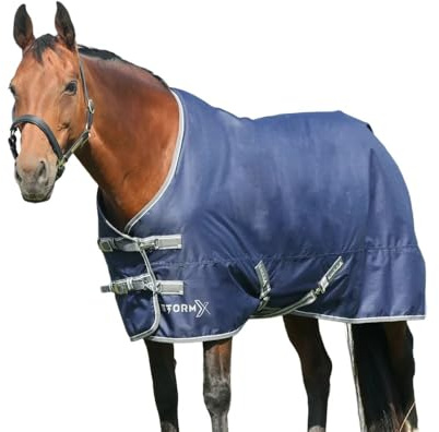 StormX - Empra 100 Standard Pferdedecke (168cm) (Marine)