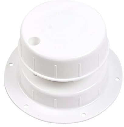 Sanitär-Entlüftung, Kunststoff, Dachkanalentlüftung für 2,5 bis 6,5 cm Anhänger-Dachlüftung, Ersatz