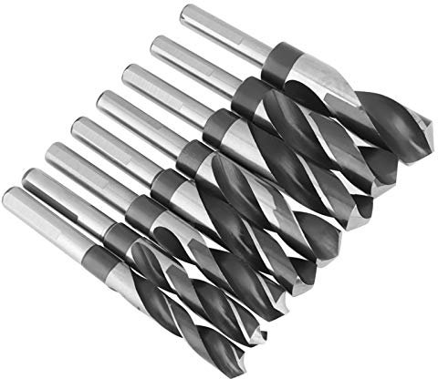 NMLLTB Juego de Brocas Metal Grandes Juego de Brocas HSS Grandes industriales con Tratamiento térmico for Profesionales del Taller de Carpintero