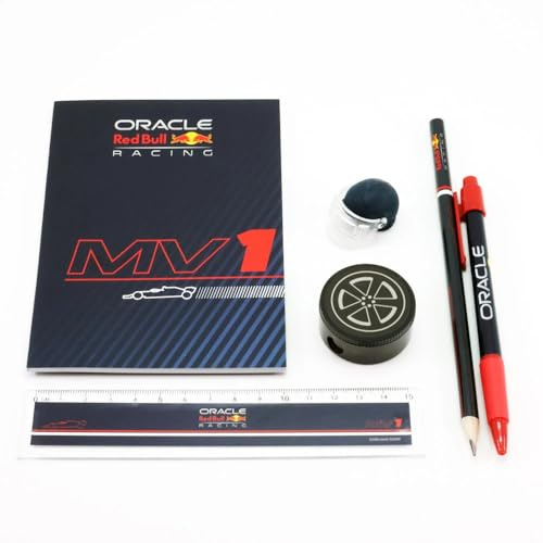 Red Bull Racing MV1 Schreibset, offizielle Formel 1, Einheitsgröße