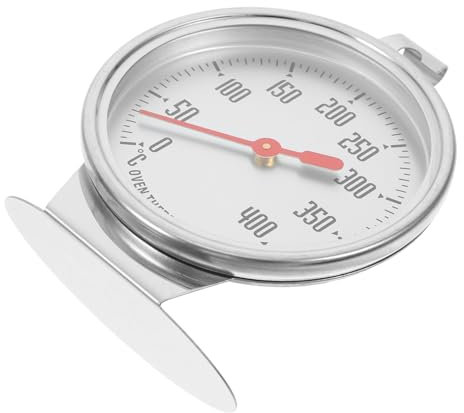 Ofenthermometer Zifferblatt 400°c aus Edelstahl für Backofentemperatur