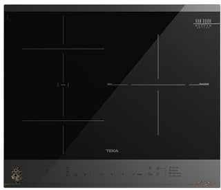 TEKA Placa de Inducción 60 cm, 4 Zonas Flex, Funciones Directas, Touch Control Slider, Seguridad Stop & Go, Modelo Van Gogh IBF 63 FST VG