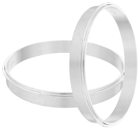 LOPUNER 2 St Aluminium Sealer Ring för Cup Sealer Maskin Hållbar Aluminium Tätningsring för och Papper Mjölkte Butiker och Restauranger Snabbt Utbytbar och Kompatibel med Flera
