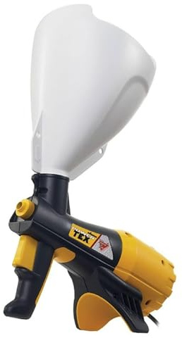 Wagner Spraytech 0520000 Power Tex Electric Corded Texture Sprayer, Sprays 3 Textured Patterns - Popcorn, Knockdown, and Orange Peel, 1 Gallon Hopper