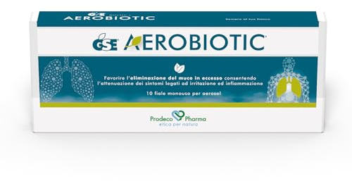 Prodeco Pharma GSE AEROBIOTIC 10 Fiale - Soluzione da Nebulizzare tramite Aerosol