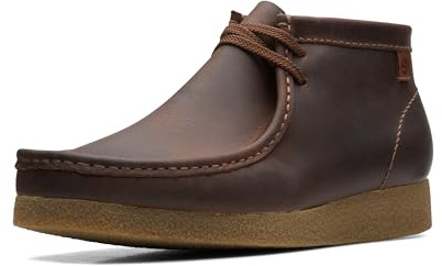 Clarks Collection Men's Shacre Boot Ankle Boot, Beeswax Leather, 11.5 Medium US