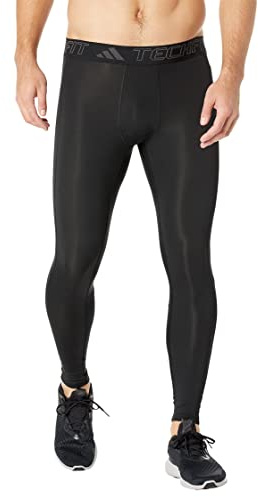 adidas Mens Techfit Aeroready Training Long Tights, Black, X-Small/Short