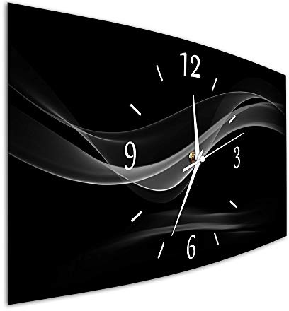 Bilder-Manufaktur BM Funk Quarz Quarzwanduhr Wanduhr Funkwanduhr Funkwanduhren Funkuhr Funkuhren kein Ticken lautlos geräuschlos leise ohne Tickgeräusche groß XXL MF6-9592-1WZ-funk
