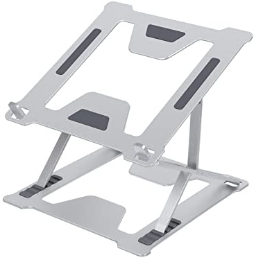 HUION P17S Dubbelskikts Vikbart Laptopstativ i Aluminiumlegering - Kompatibel Med 10-17 Tums Bärbar Dator, Surfplatta, Grafikplattor