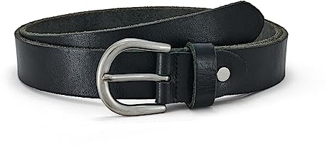 SYMOL Taillengürtel Damen Gürtel Leder Jeansgürtel Damengürtel 90 cm-130 cm Ledergürtel mit Premium Vintage Vollleder Büffelleder 30 mm Breit für Frauen Mädchen Schulmädchen.
