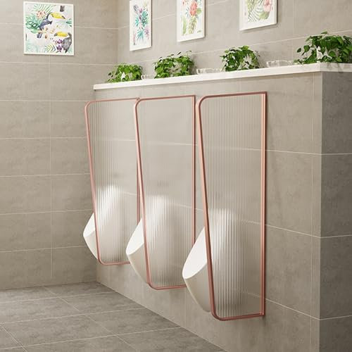 WC Trennwand, Urinal-Trennwand,Urinal Schamwand,vorwandelement Wc,toilette Trennwände,bodenstehende Urinal-Schallwand Für Erwachsene,Urinal-Sichtschutz,Toiletten Trennwand,kreative Trennwand ( Color :