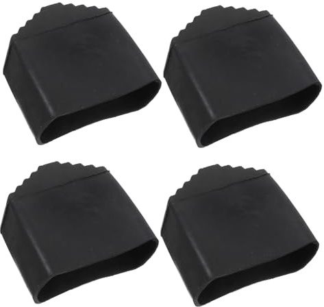 Garneck 4 Stück Gummi Ersatzfüße Für Leitern - Rutschfest Und Langlebig - Maße 35x20mm Und 62x20mm Idealer Schutz Für Aluminiumleiter Und Tischfüße Vielseitig Einsetzbar